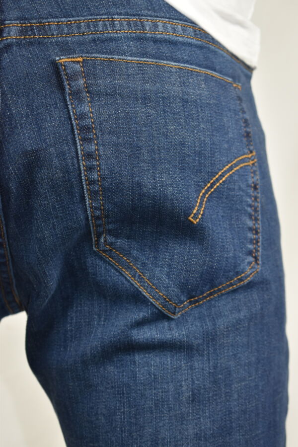 SAM JEANS UOMO 5 TASCHE BLU DENIM 4 1st american jeans fashion uomo 5 tasche colore blu medio denim - 99% cotton 1% elastan denim 1150 oz