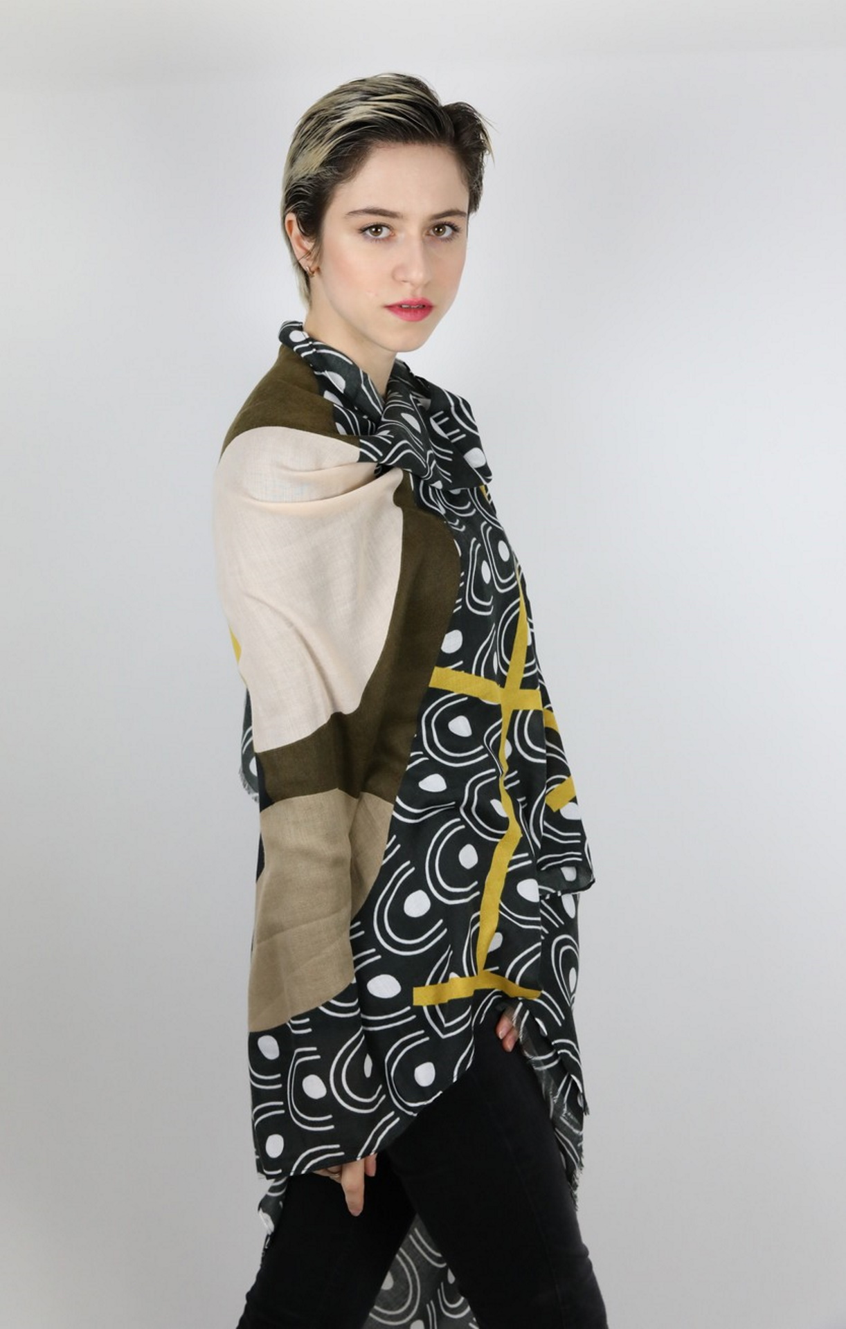 SCARVES20 FOULARD DONNA 70CMX180CM 2 1stAmerican elegante foulard da donna 70cmx180cm