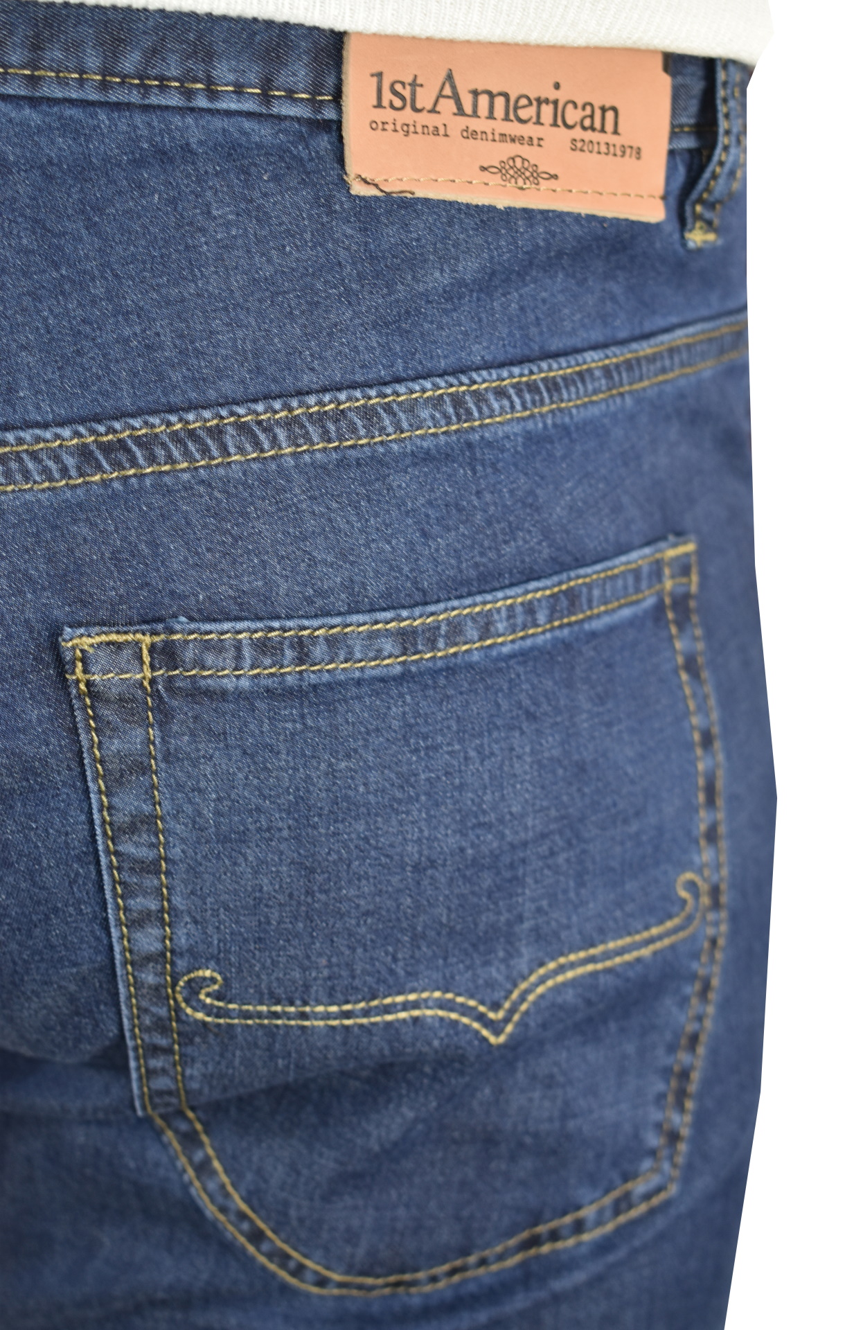SOLIGO JEANS UOMO 5 TASCHE BLU DENIM 3 1st american jeans fashion uomo 5 tasche colore denim blu - 99% cotton 1% elastan denim 10oz